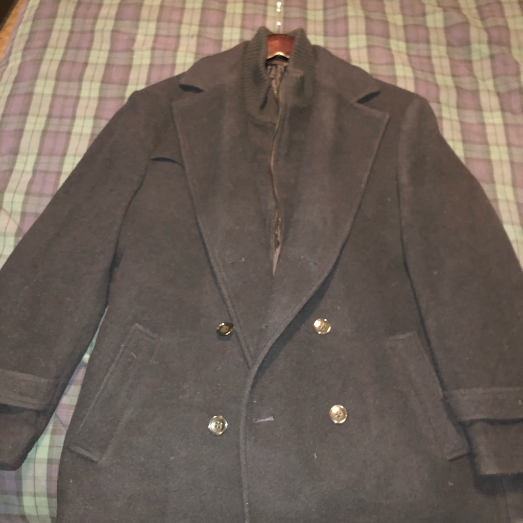46 Regular Collared Peacoat.